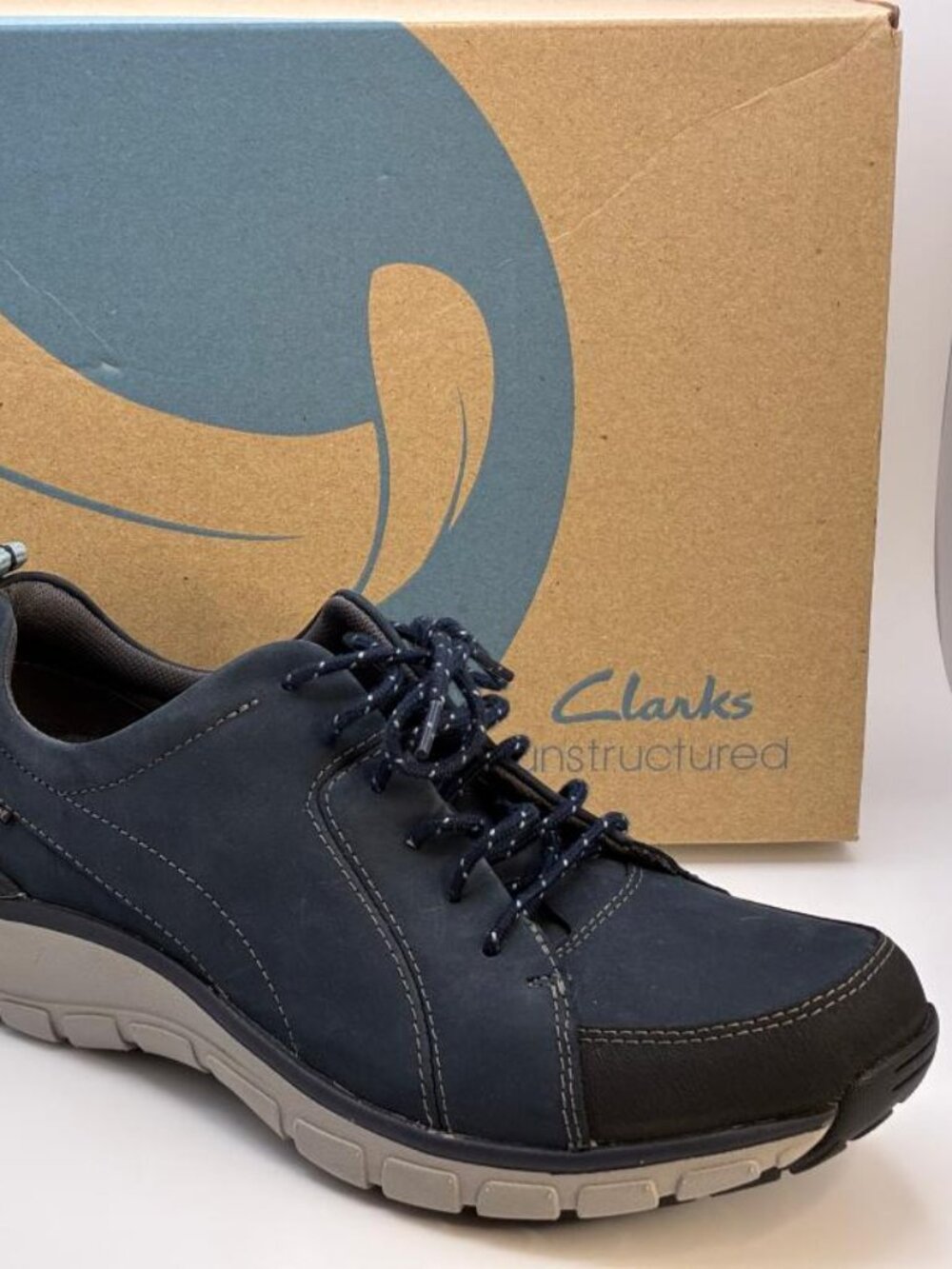 *NIB* Clarks Unstructured WAVE GO Marine Waterproof Hiking Women Shoes Sz 8.5
